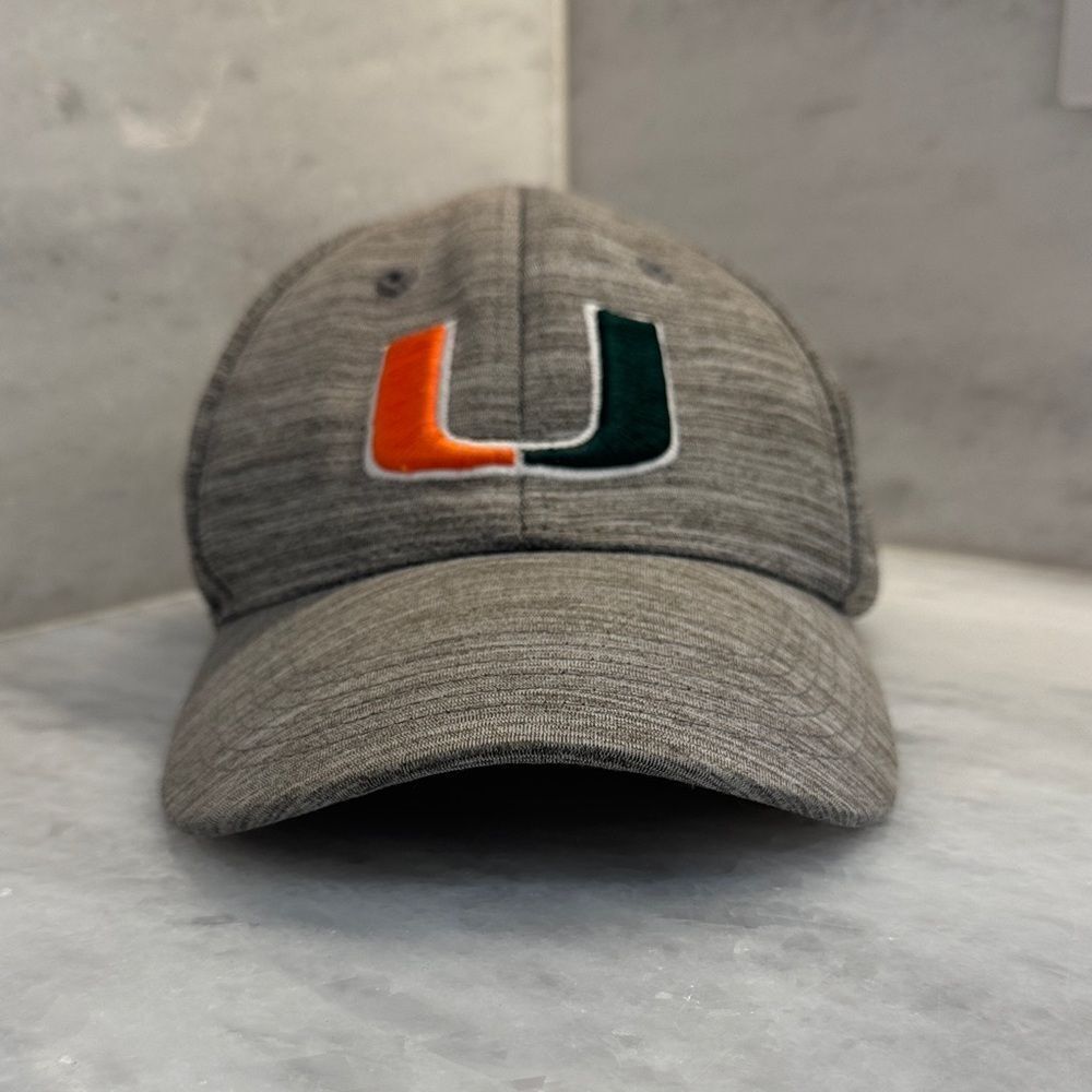 UNIVERSITY OF MIAMI HURRICANES Captivating Headwear polyester Baseball Cap Hat